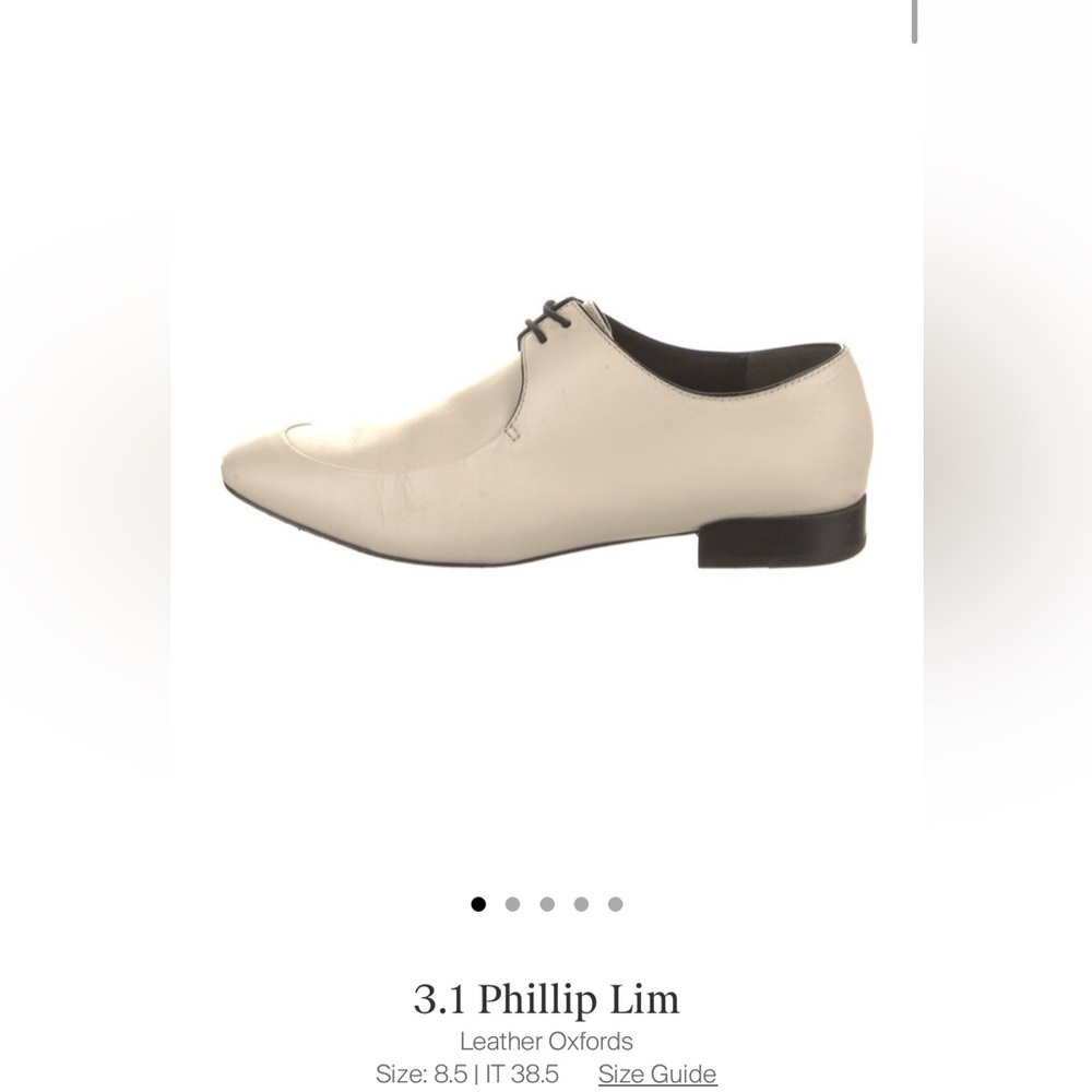 BNWT in box 3.1 Phillip Lim Oxfords